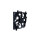 Engine cooling fan anti-overheating NRF suitable for e.g. HYUNDAI TUCSON