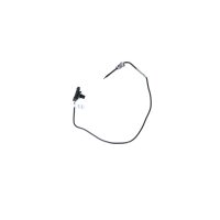 Exhaust gas temperature sensor with synthetic grease NRF for e.g. FIAT PANDA