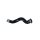 Charge air hose with clamps NRF for AUDI A6 C6
