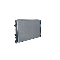 Radiator engine cooling 650 - 439 mm alu NRF for e.g. VW GOLF