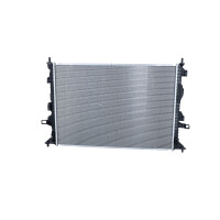 Kühler Motorkühlung Kühlrippen gelötet 670 - 472 mm Alu NRF für u.a. FORD FOCUS