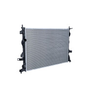 Kühler Motorkühlung Kühlrippen gelötet 670 - 472 mm Alu NRF für u.a. FORD FOCUS