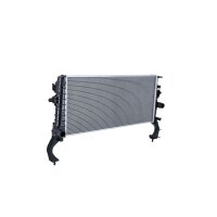 Kühler Motorkühlung Kühlrippen gelötet 649 - 296 mm Alu NRF für u.a. HYUNDAI i30