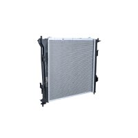 Radiator engine cooling 450 - 438 mm alu NRF for e.g. HYUNDAI i30