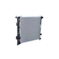 Radiator engine cooling 450 - 438 mm alu NRF for e.g. HYUNDAI i30