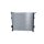 Radiator engine cooling 450 - 438 mm alu NRF for e.g. HYUNDAI i30