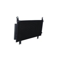 Condenser air conditioner with sealing ring NRF fits HONDA CR-V