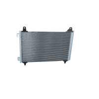 Kondensator Klimaanlage mit Dichtring NRF für u.a. PEUGEOT 208