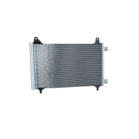 Kondensator Klimaanlage mit Dichtring NRF für u.a. PEUGEOT 208