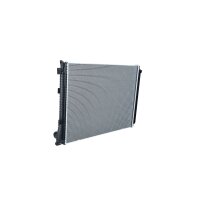 Kühler Motorkühlung Kühlrippen gelötet 613 - 500 mm Alu NRF für u.a. BMW 3er