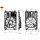 Fan engine cooling anti-overheating NRF suitable for e.g. VOLVO V40