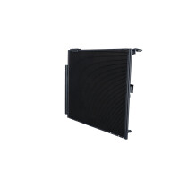 Air conditioning condenser with sealing ring NRF fits TOYOTA LAND