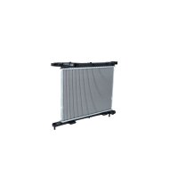 Radiator engine cooling 468 - 350 mm alu NRF for e.g. FIAT PANDA