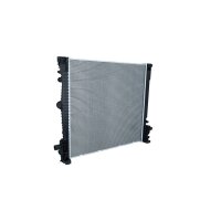 Kühler Motorkühlung Kühlrippen gelötet 615 - 590 mm Alu NRF für u.a. BMW X3