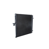Air conditioning condenser with sealing ring NRF fits FORD RANGER