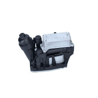 Oil filter housing with oil cooler with NRF filter for...