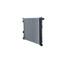 Radiator engine cooling 510 - 497 mm alu NRF for e.g. KIA SORENTO