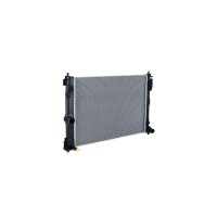 Radiator engine cooling 524 - 388 mm alu NRF for TOYOTA YARIS