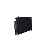 Condenser air conditioner with sealing ring NRF fits SUZUKI SWIFT