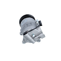 Air conditioning compressor 12 V Ø 110 mm R 134a 6SES14A NRF for e.g. BMW 3