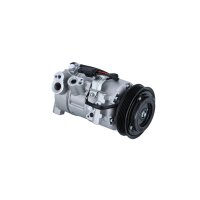 Klimakompressor 12 V Ø 115 mm R 134a 6SAS14C NRF für u.a. MERCEDES-BENZ CLA