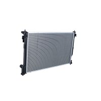 Kühler Motorkühlung Kühlrippen gelötet 702 - 437 mm Alu NRF für u.a. TOYOTA RAV