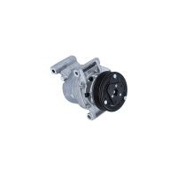 Klimakompressor 12 V Ø 100 mm R 134a DKZ09 NRF für u.a. DACIA LOGAN