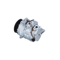 Air conditioning compressor 12 V Ø 110 mm R 134a 7SES17C NRF for e.g. MB GLE