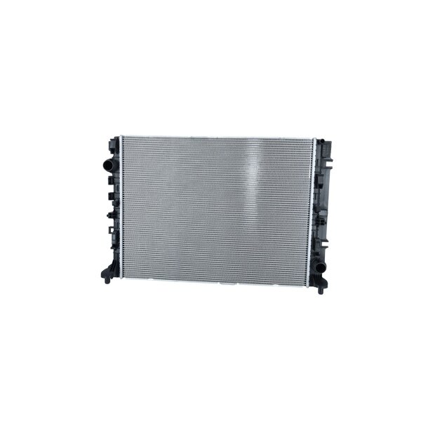 Radiator Engine cooling fins brazed 638 - 493 mm aluminium NRF for e.g. MB AMG