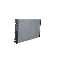 Radiator Engine cooling fins brazed 638 - 493 mm aluminium NRF for e.g. MB AMG