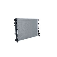 Radiator Engine cooling fins brazed 638 - 493 mm aluminium NRF for e.g. MB AMG