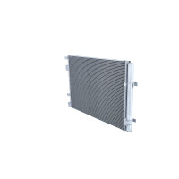 Air conditioning condenser with sealing ring NRF fits KIA RIO