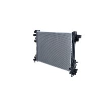 Radiator engine cooling 606 - 394 mm alu NRF for e.g....