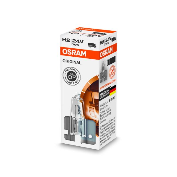 Glühlampe H2 24V 70W X511 OSRAM ORIGINAL universell einsetzbar