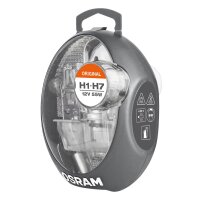 Ersatzlampen-Boxen Original H1 H7 12V OSRAM passend...