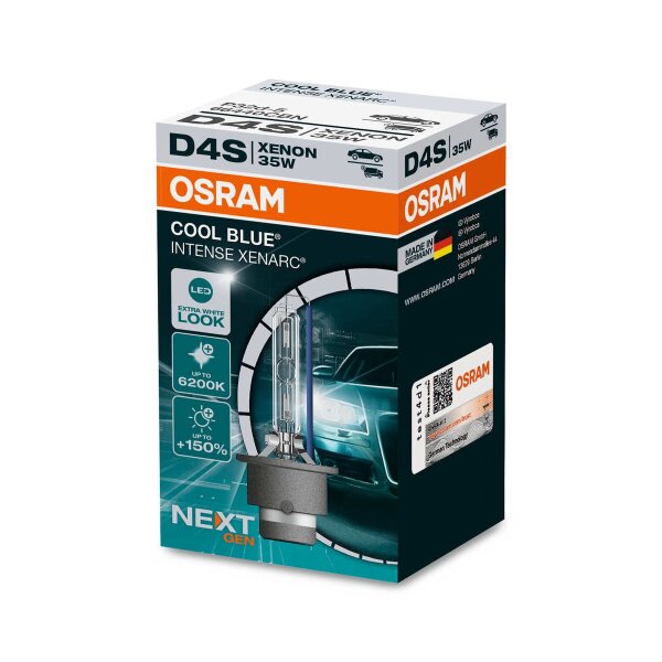 OSRAM XENARC COOL BLUE INTENSE D4S 6.200K Xenon-Scheinwerferlampe