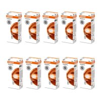 10 Glühlampen 12V mit Glasquetschsockel 7,5lm OSRAM...