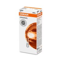 10 bulbs 12V with glass pinch base 12lm OSRAM ORIGINAL...