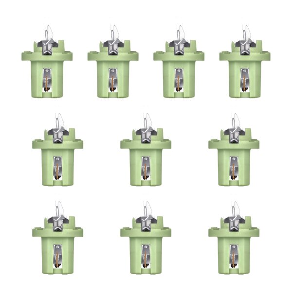10 Glühlampen 12V 10,2lm OSRAM ORIGINAL PLASTIC passend für diverse PKW