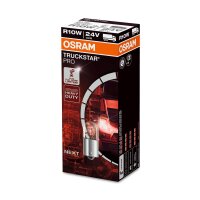 10 Glühlampen R10W 24V OSRAM TRUCKSTAR PRO passend...