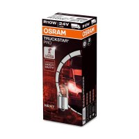 10 Bulbs R10W 24V OSRAM TRUCKSTAR PRO suitable for...