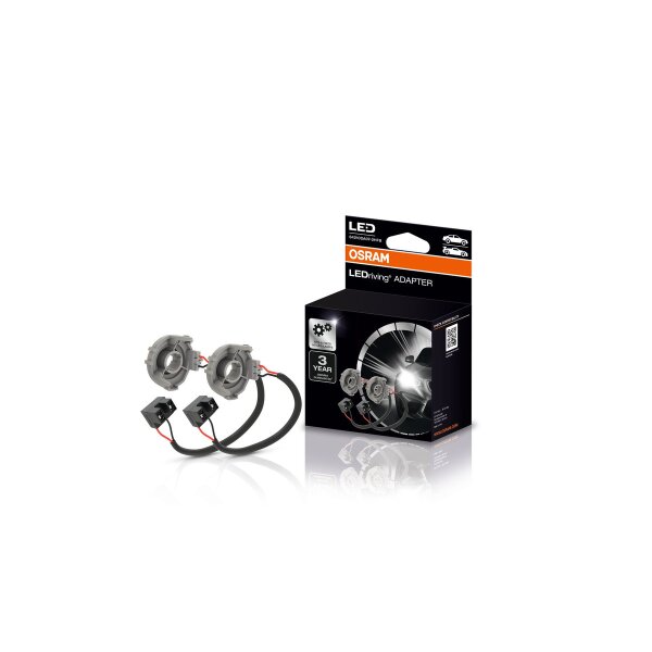 2 Halterungen Lampenfassungen Hauptscheinwerfer Ø 33,9 mm OSRAM NIGHT BREAKER H7