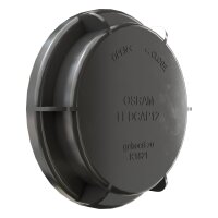 2 Abdeckkappen Hauptscheinwerfer Ø 106 mm 40 mm OSRAM CAP für NIGHT BREAKER H7