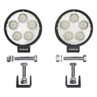 2 Zusatzscheinwerfer LED 8W geschraubt 550 lm Licht-Experte OSRAM Round VX70-SP