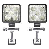 2 Arbeitsscheinwerfer LED 8W geschraubt 550lm Licht-Expertise OSRAM CUBE VX70-WD