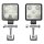 2 Arbeitsscheinwerfer LED 8W geschraubt 550lm Licht-Expertise OSRAM CUBE VX70-WD