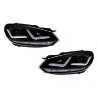 Headlight set LED OSRAM LEDriving XENARC black for Golf...