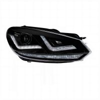 Headlight set LED OSRAM LEDriving XENARC black for Golf VI +70% brighter