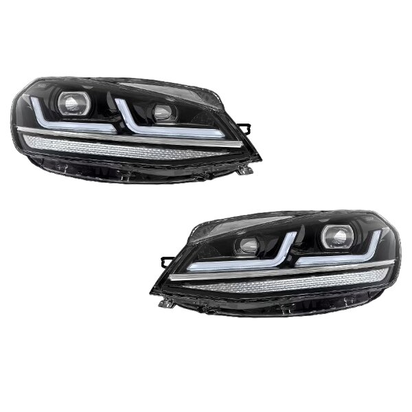 Hauptscheinwerfer-Set LED OSRAM LEDriving schwarz für Golf GTI 7.5 +200% heller