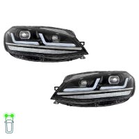Headlight set LED OSRAM LEDriving black for Golf GTI 7.5...